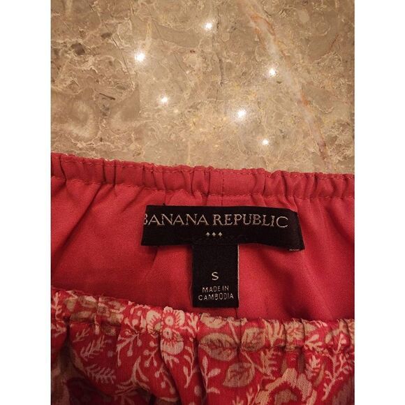 Banana Republic fall vibes square neck tiered dress size small - Picture 4 of 10